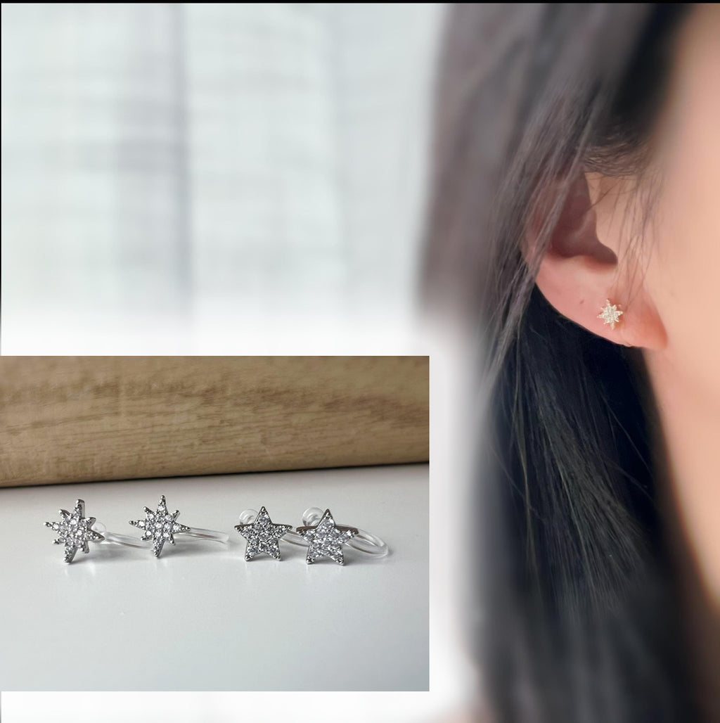 Étoile pentacle & étoile à 8 branches