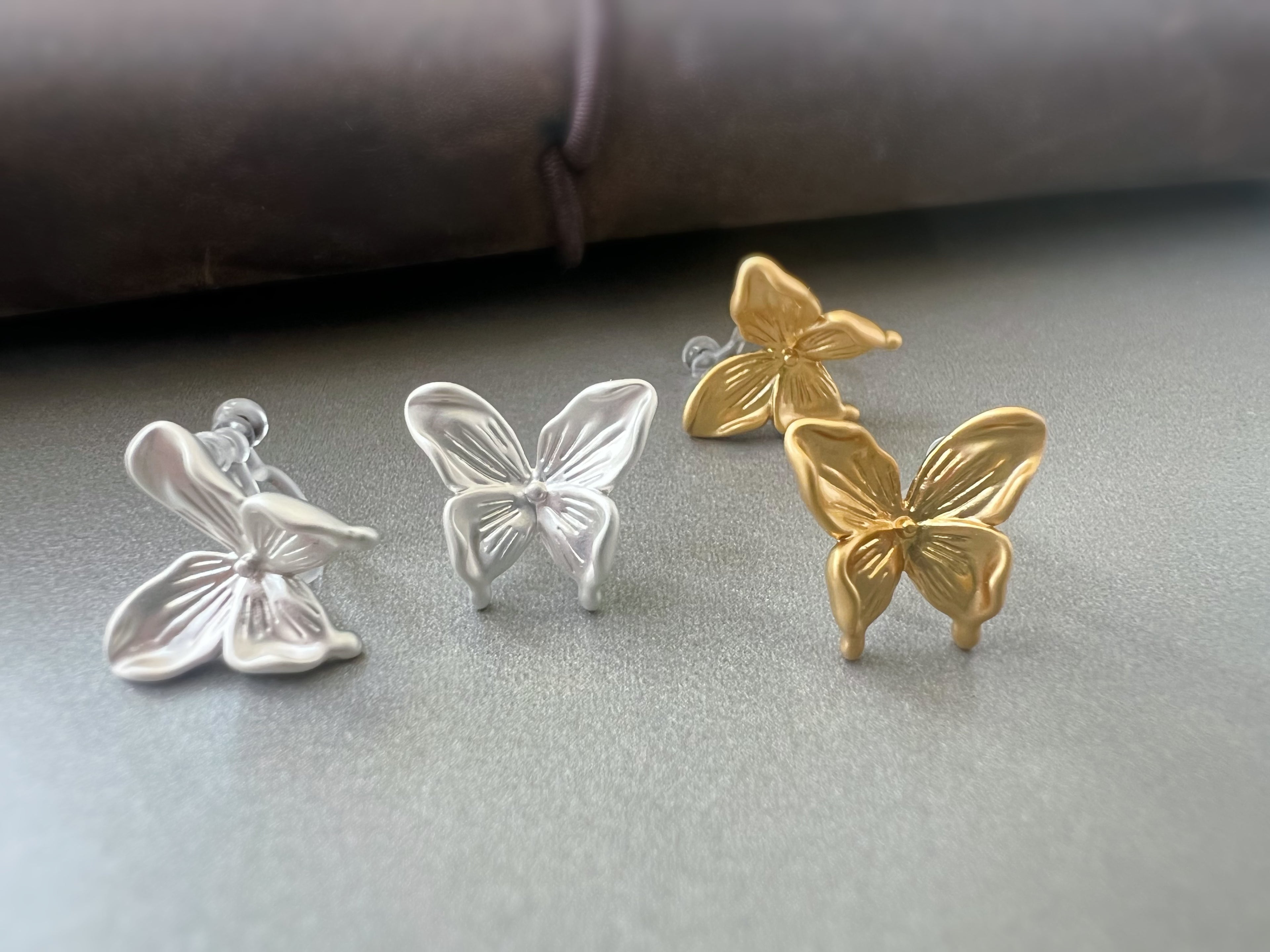 Papillon Satiné – Doré / Argenté