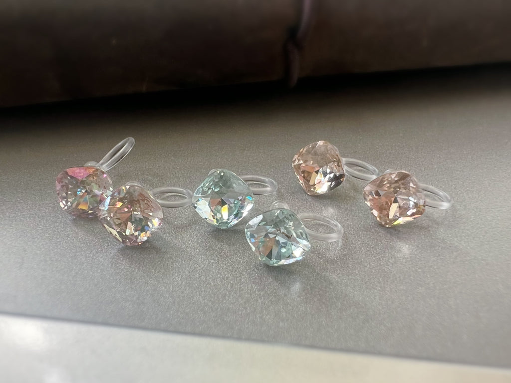Cristal Facetté – AB Symphonie / Bleu / Champagne