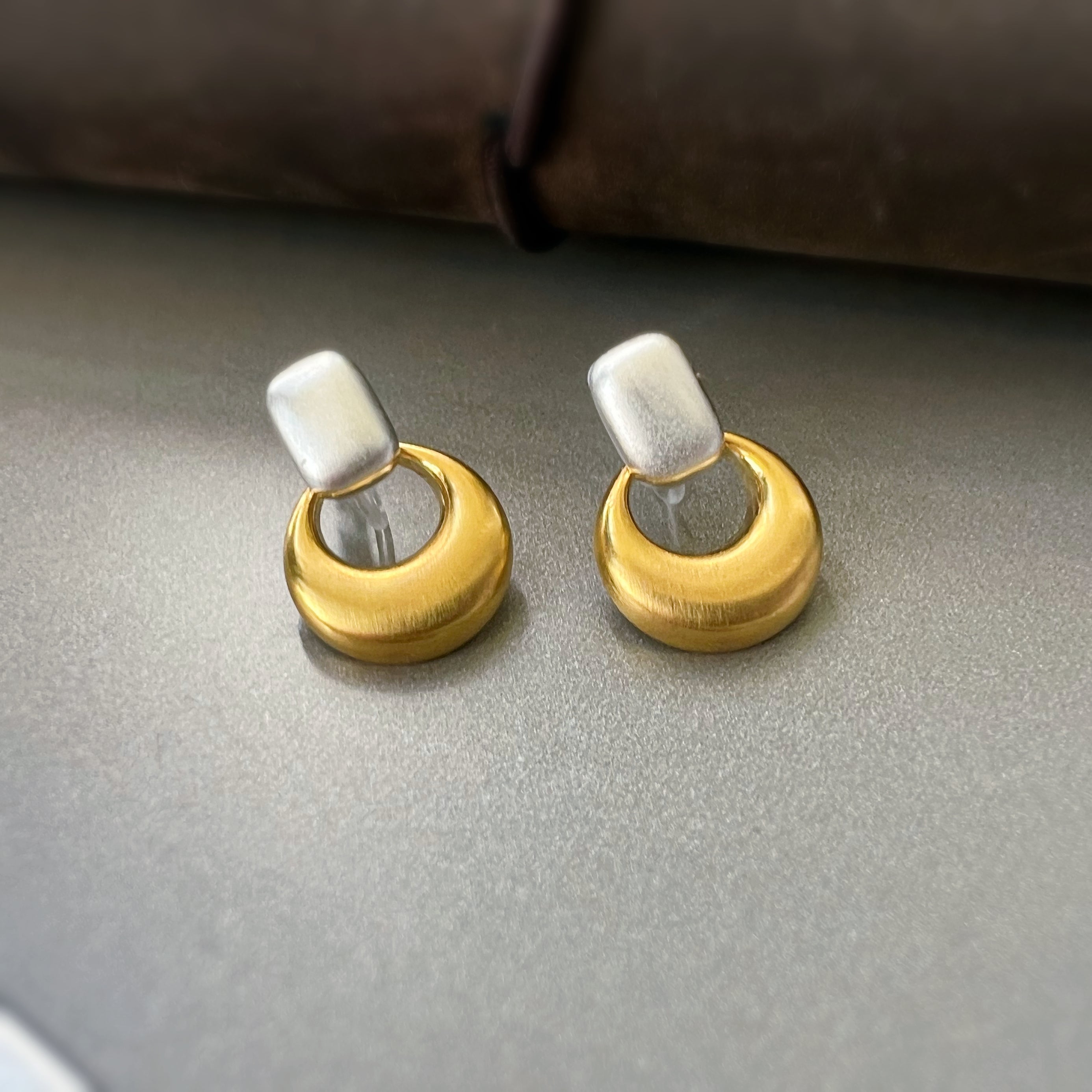 Cercle Bicolore Satiné couleur Argent & Or