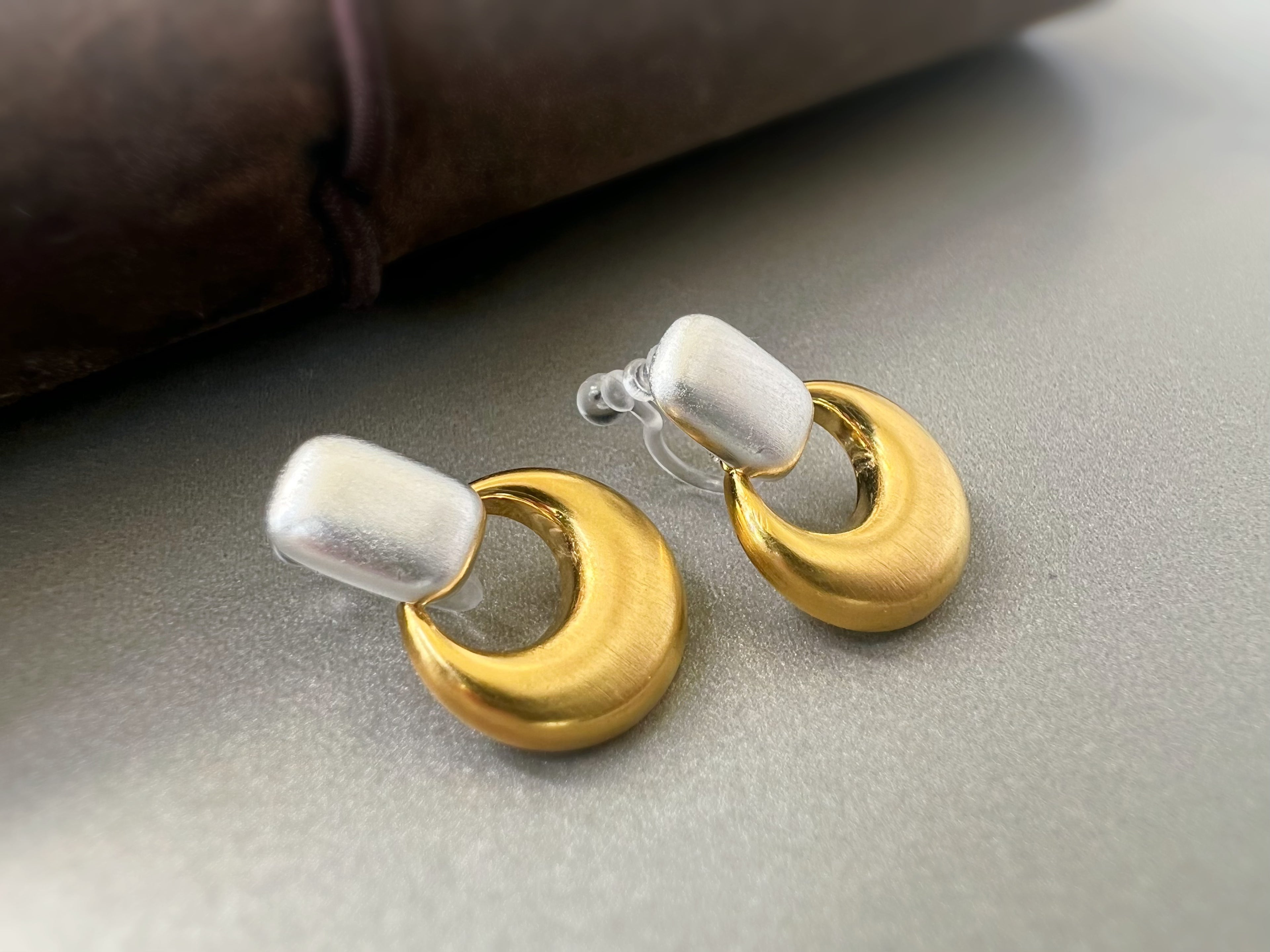 Cercle Bicolore Satiné couleur Argent & Or