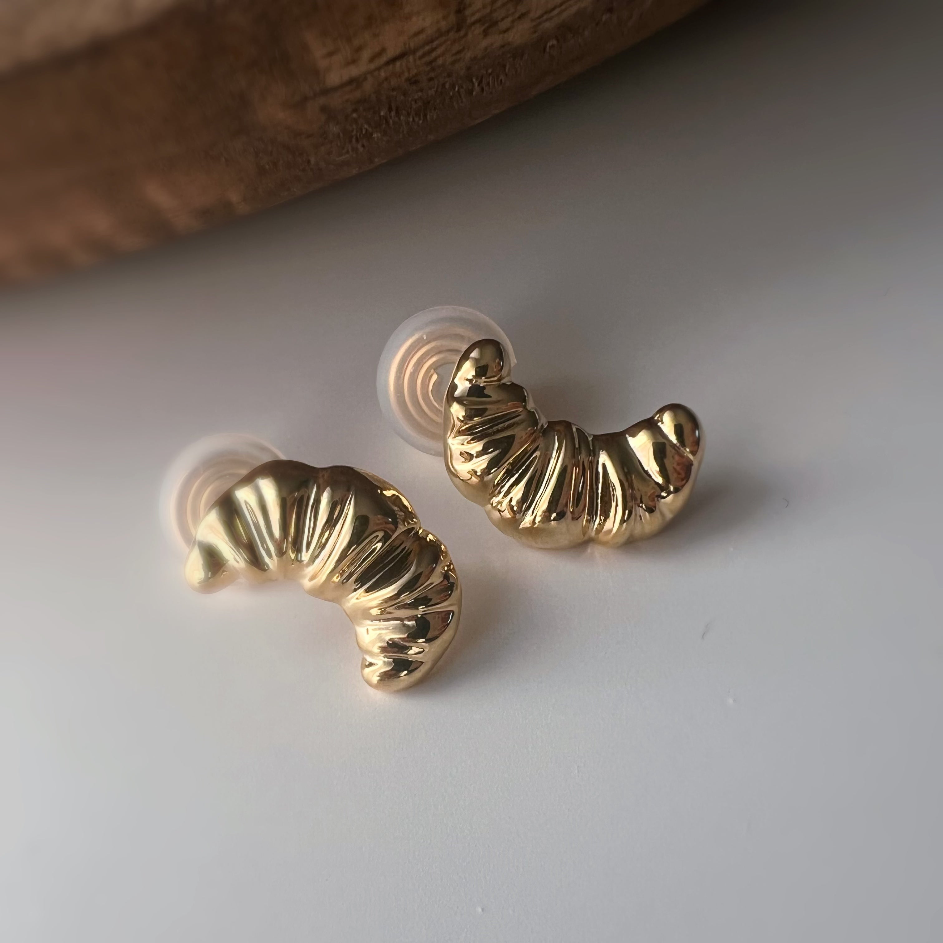 Clips d’oreilles croissant – clips U spirale