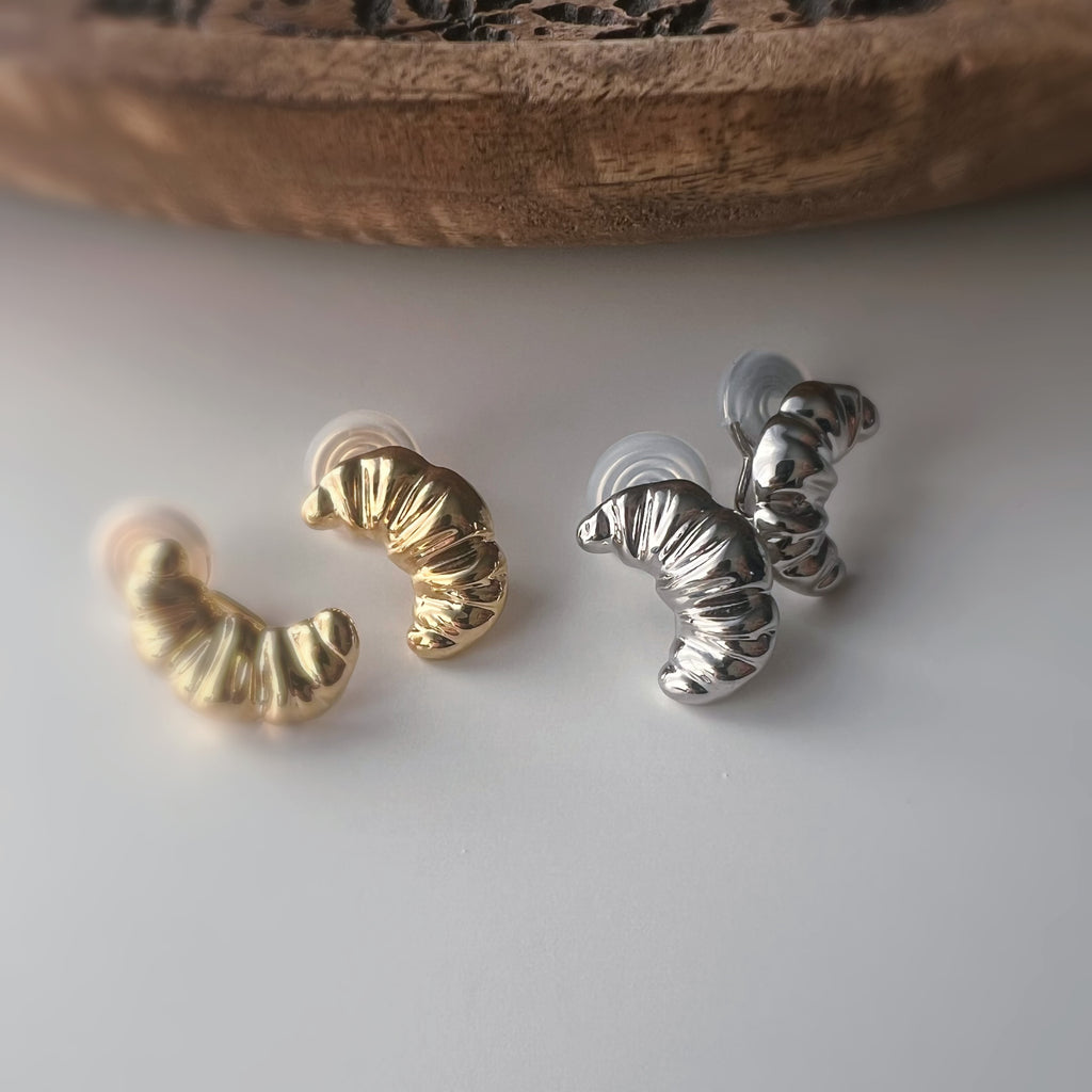 Clips d’oreilles croissant – clips U spirale
