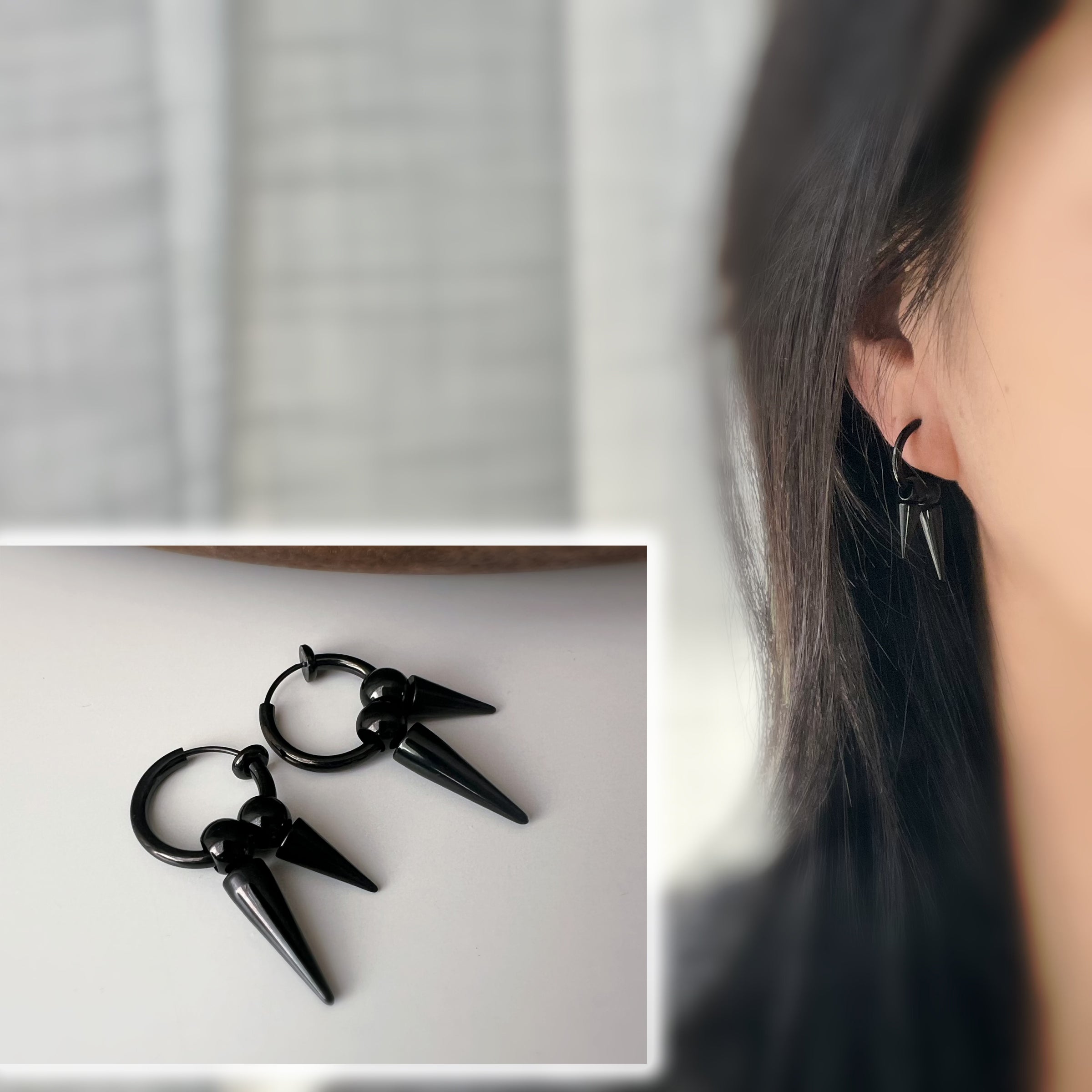 CLIPS Créoles Noires & Pointe Noir