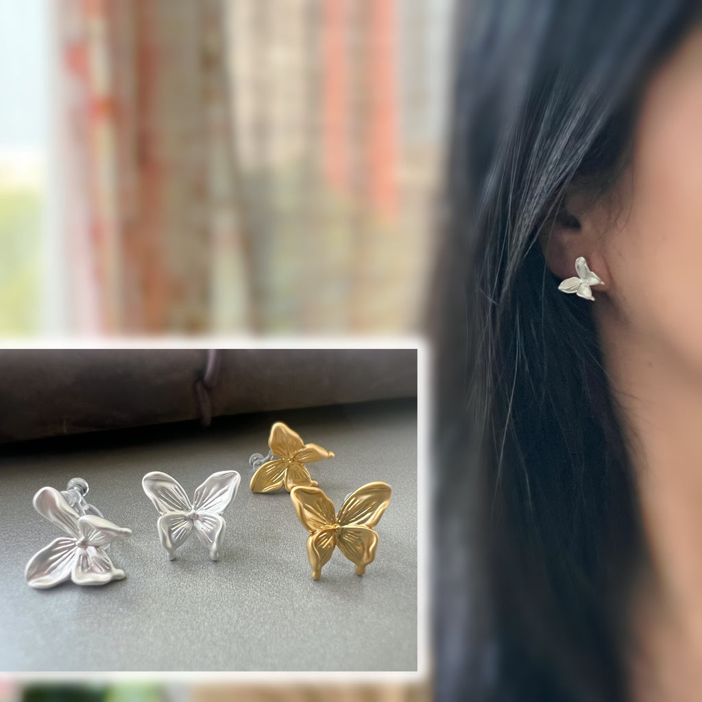 Papillon Satiné – Doré / Argenté