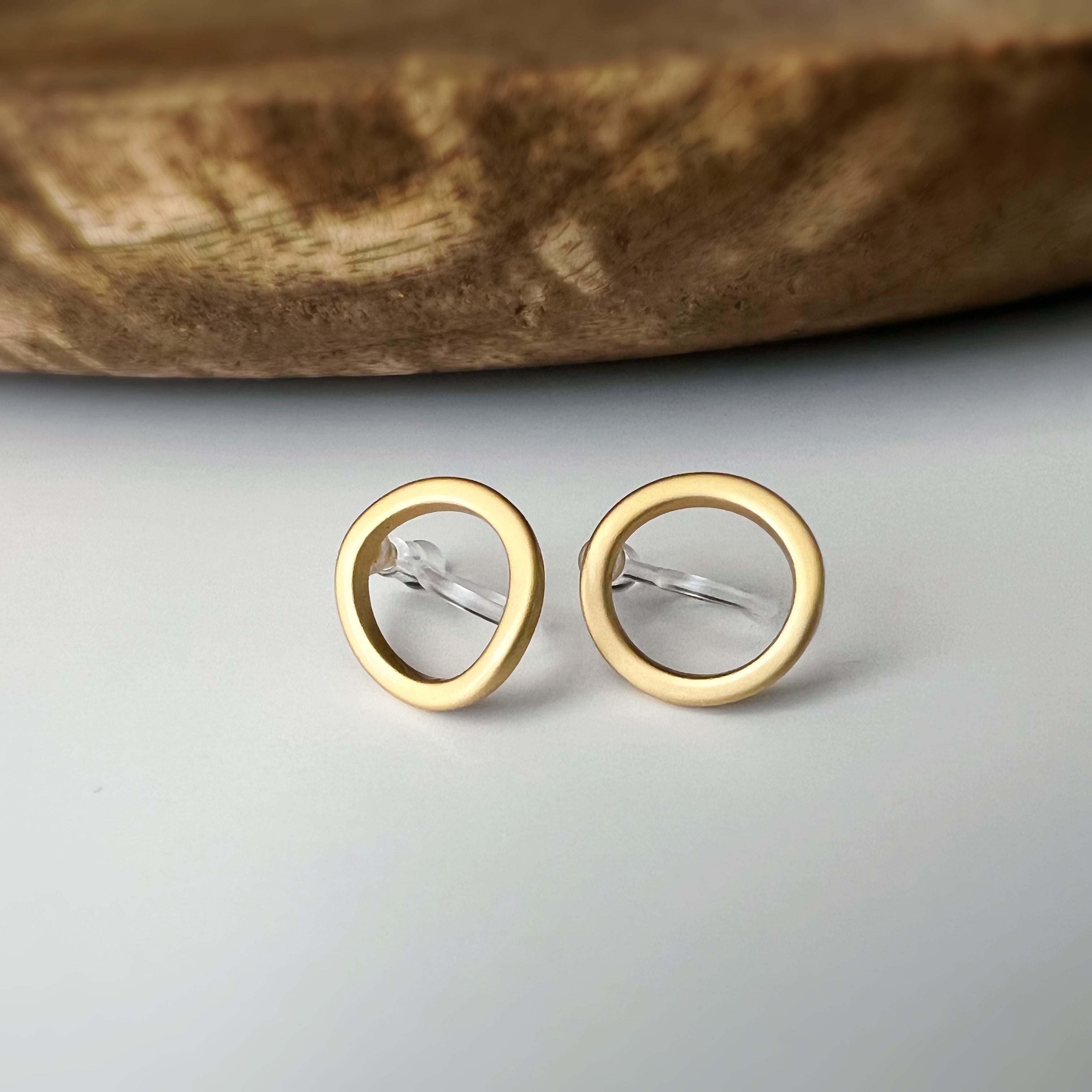 Clips Invisibles sans perçage cercle élégant – or ou argent