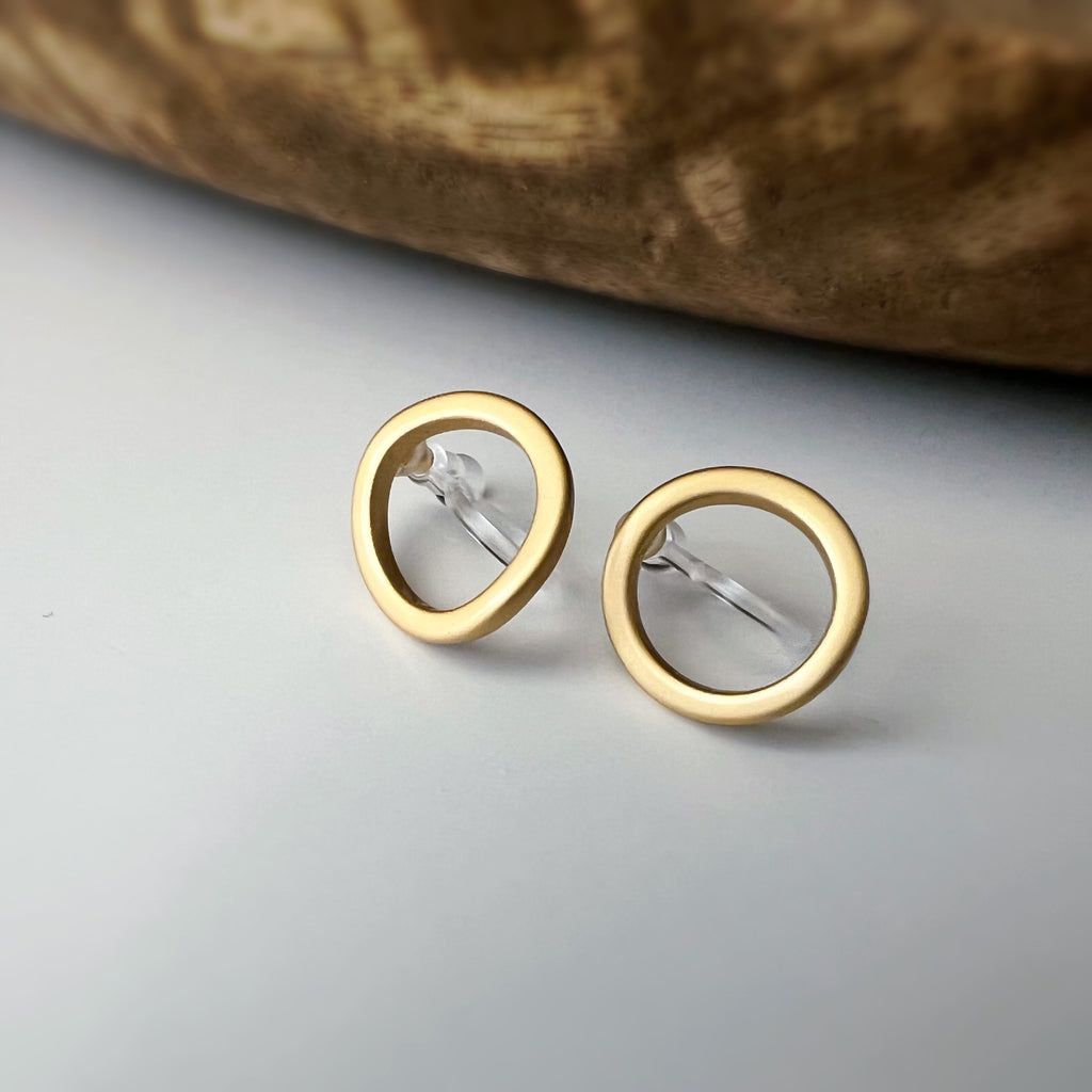 Clips Invisibles sans perçage cercle élégant – or ou argent