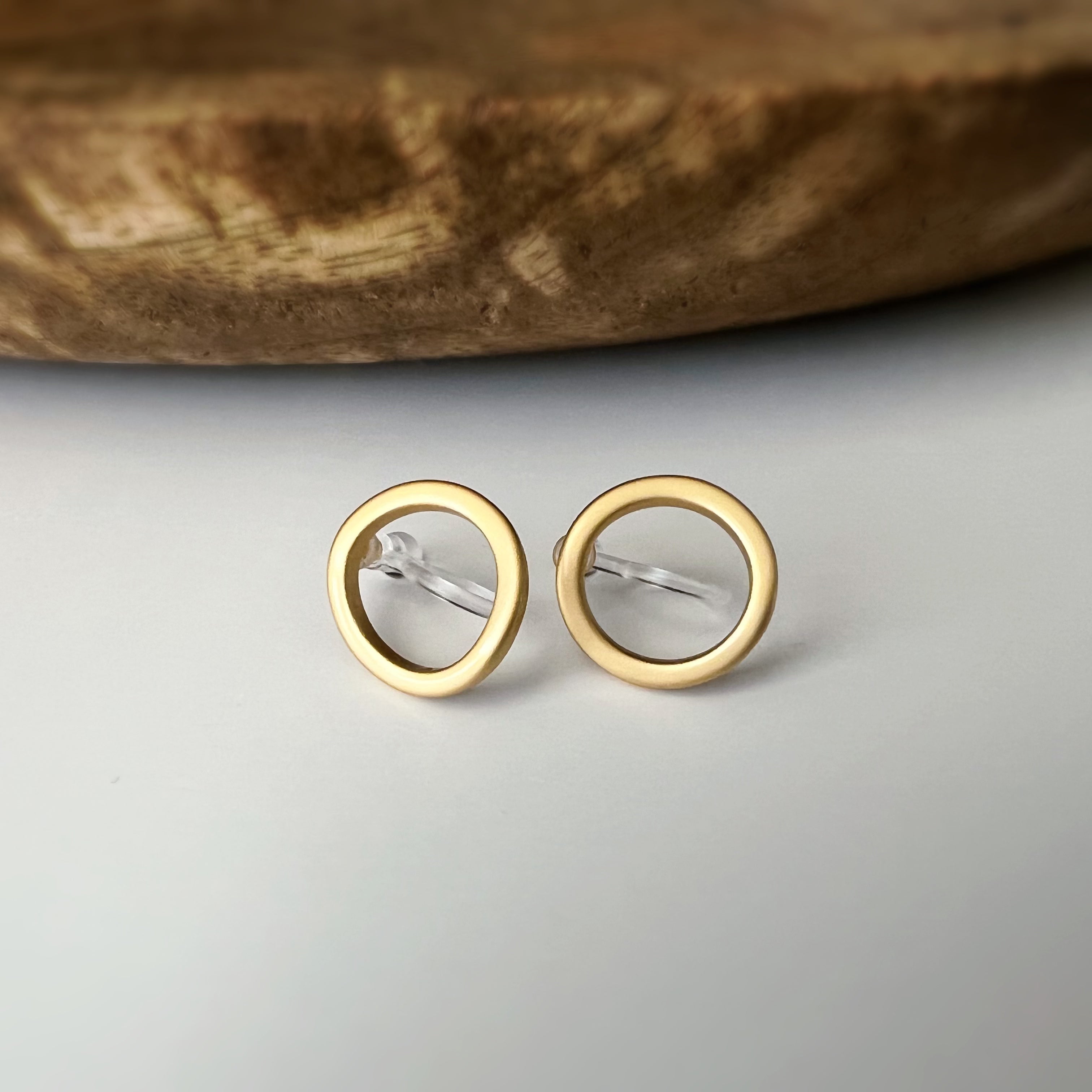 Clips Invisibles sans perçage cercle élégant – or ou argent