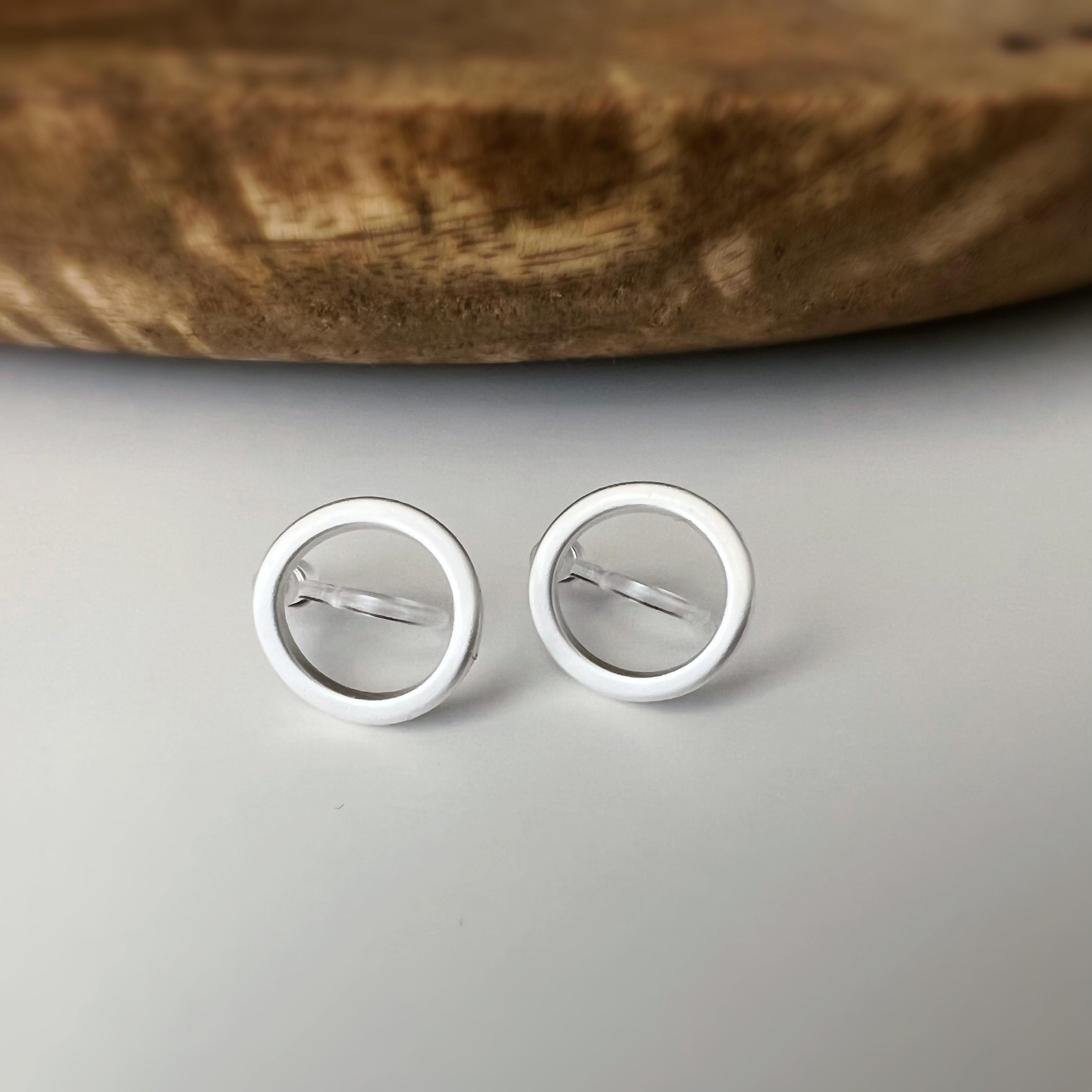 Clips Invisibles sans perçage cercle élégant – or ou argent