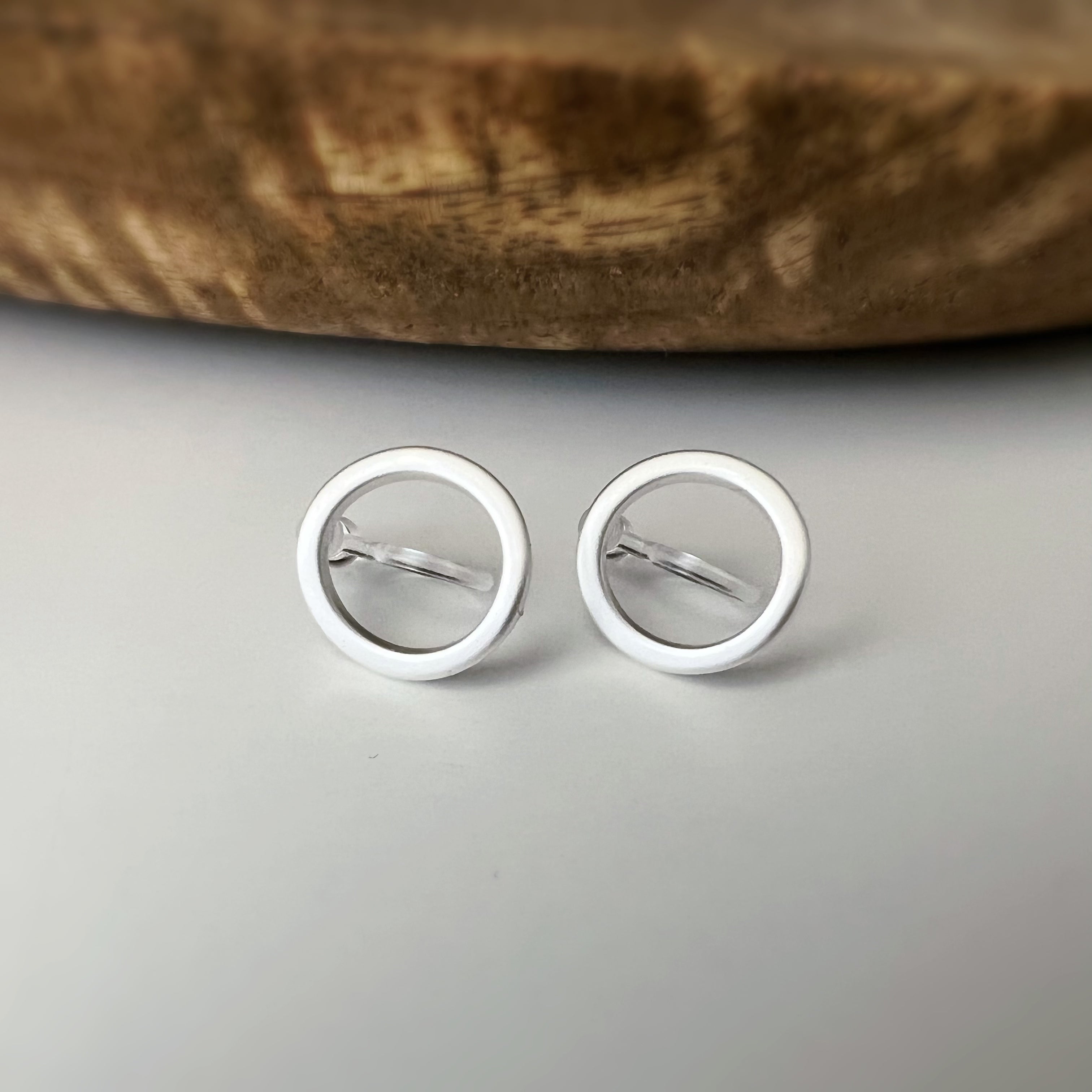 Clips Invisibles sans perçage cercle élégant – or ou argent