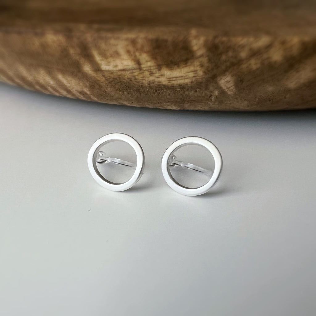 Clips Invisibles sans perçage cercle élégant – or ou argent