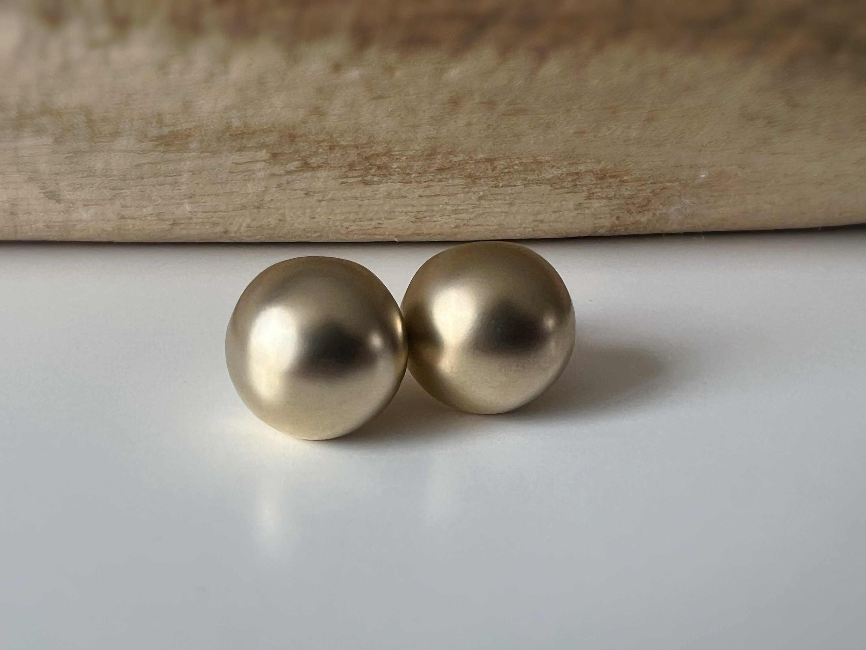 SANS DOULEUR ! Boucles d'oreilles CLIPS U spirale Grande boucle couleur Or / Or Mat. Clips d'oreilles confortable Boucles Délicates