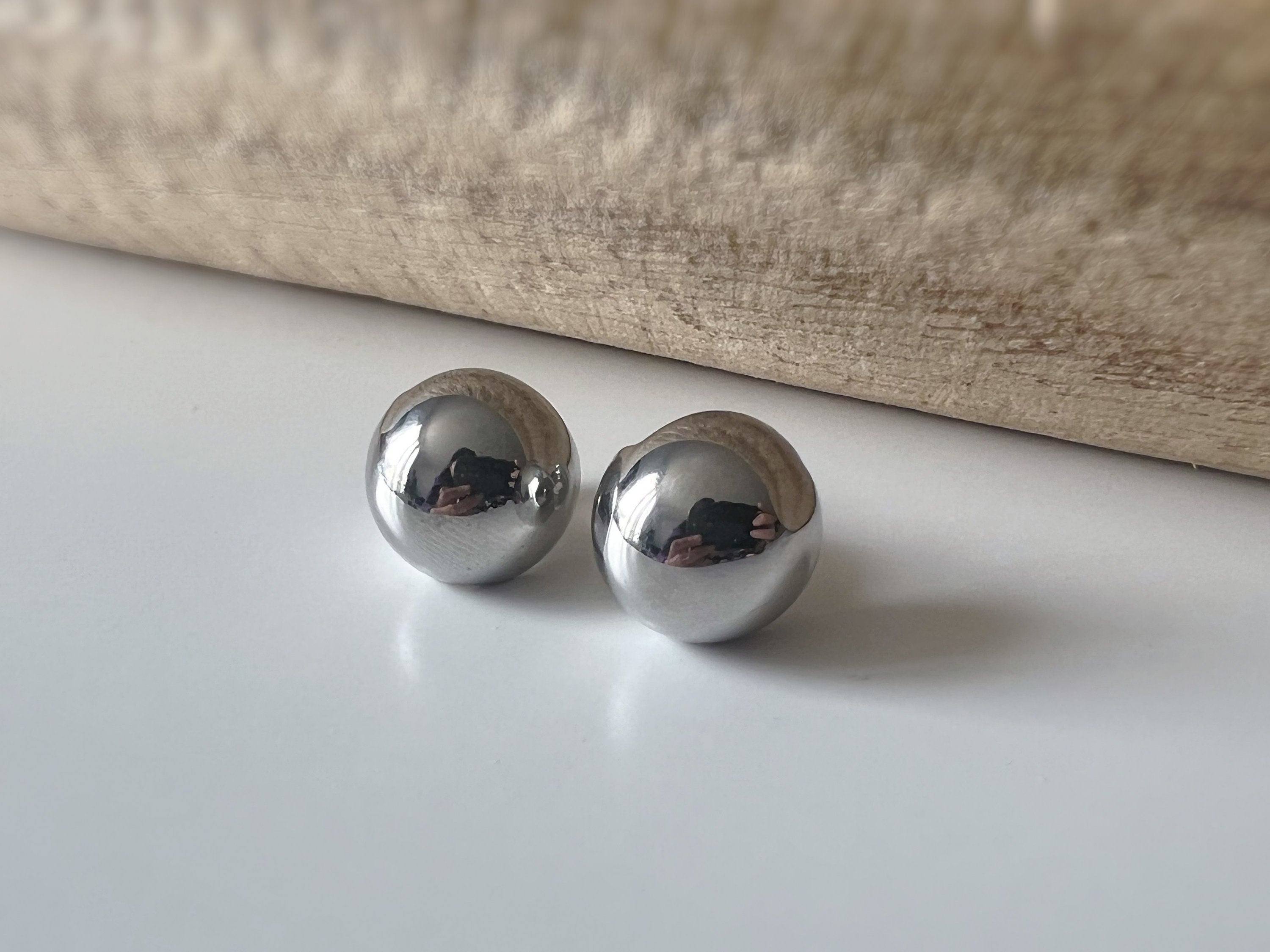 SANS DOULEUR ! Boucles d'oreilles CLIPS U spirale Grande boucle couleur Argent. Clips d'oreilles confortable Boucles Délicates