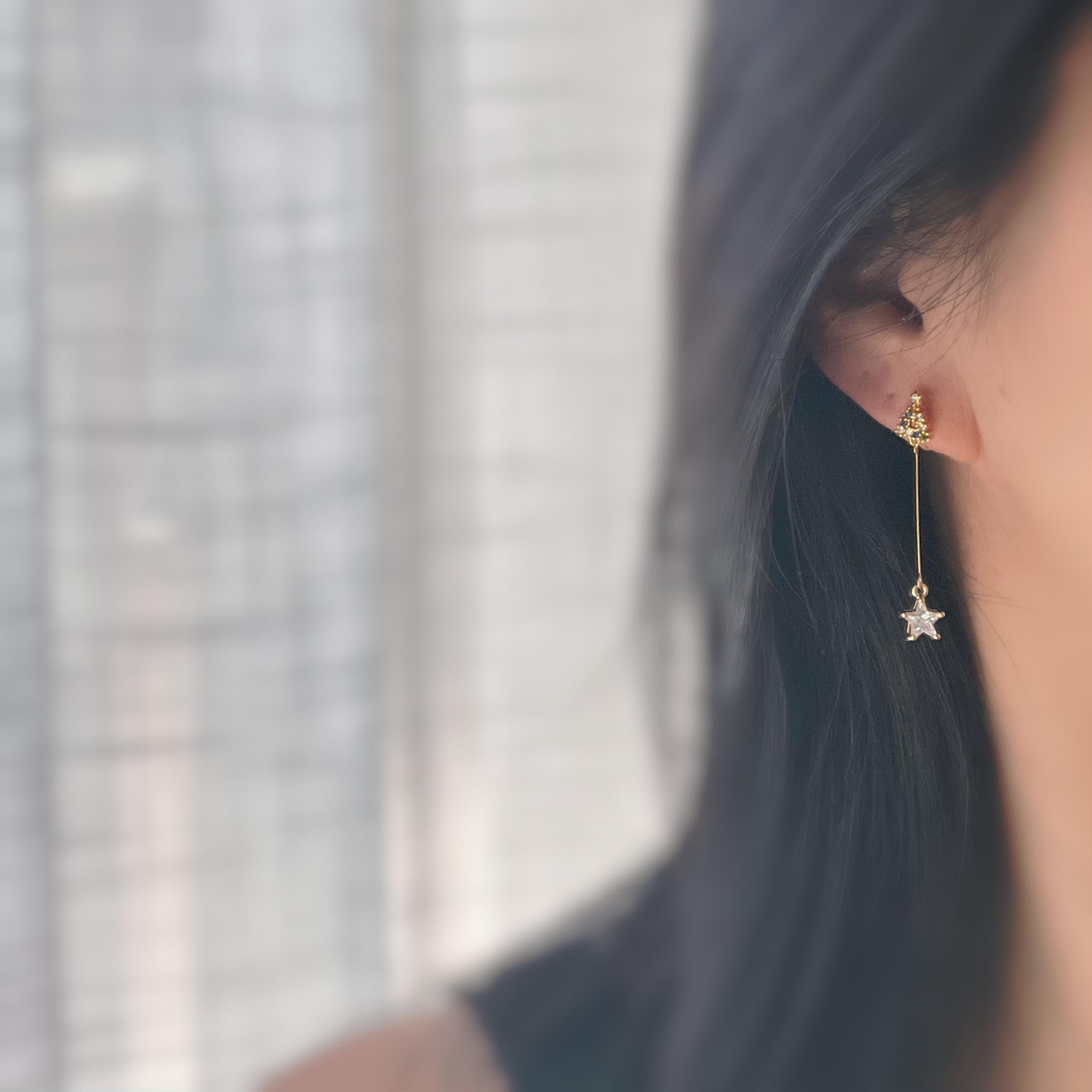 Anneaux Clips d’oreilles unisex couleur argent noir