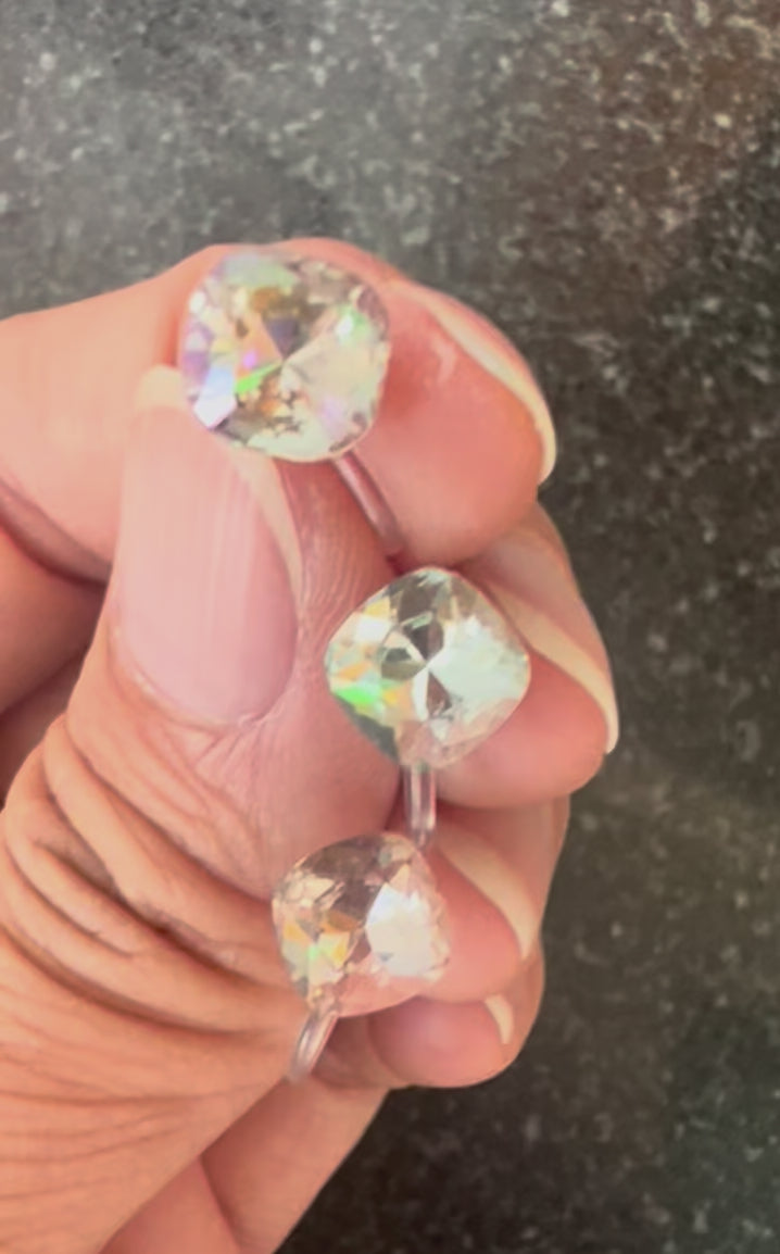 Cristal Facetté – AB Symphonie / Bleu / Champagne