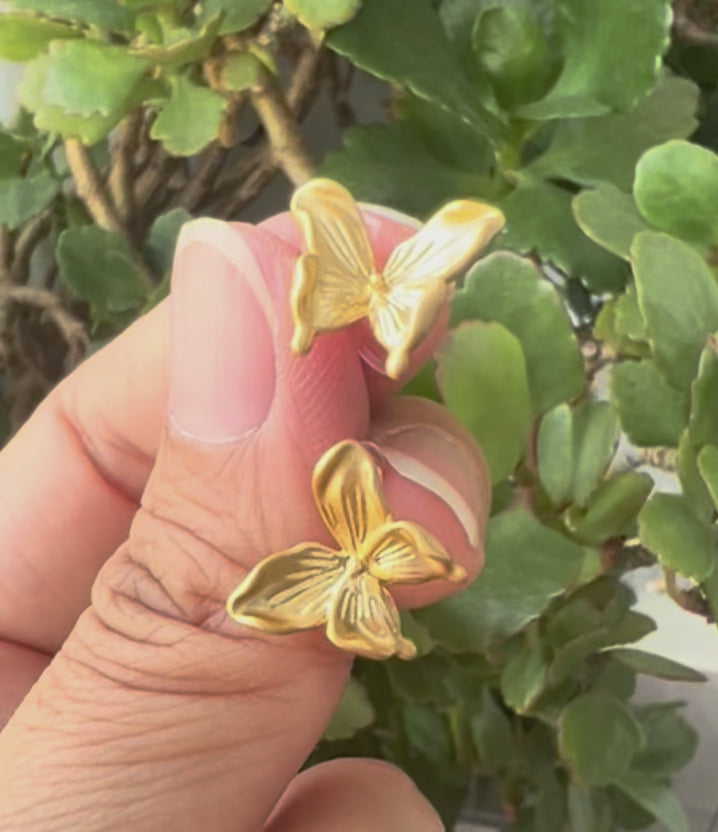 Papillon Satiné – Doré / Argenté